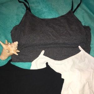 Set of nursing tank tops